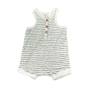 Childhoods Striped Cotton Sleeveless Baby Romper size 6-12